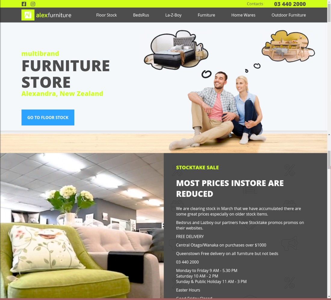 Alex Furniture screenshot